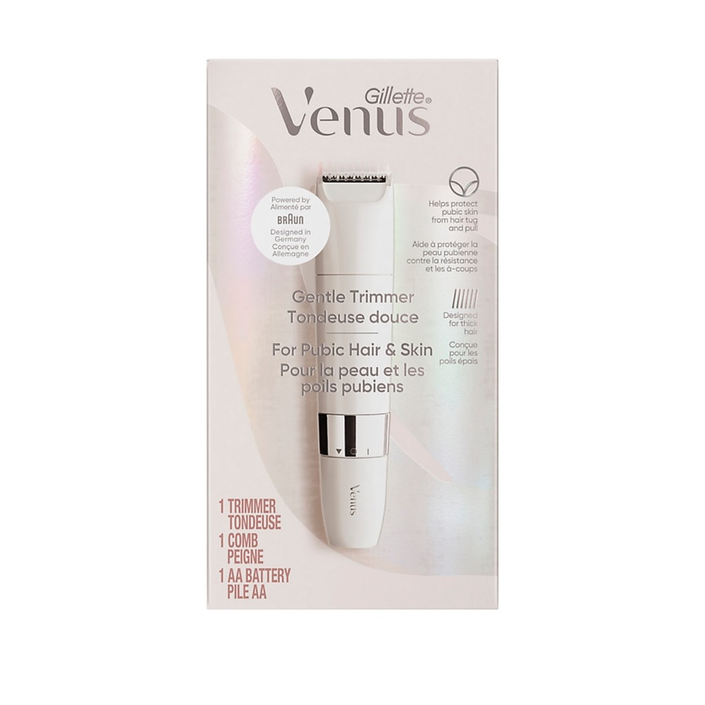 NEW Venus Gentle Intimates Trimmer | Bikini Line & Pubic Hair Electric Razor